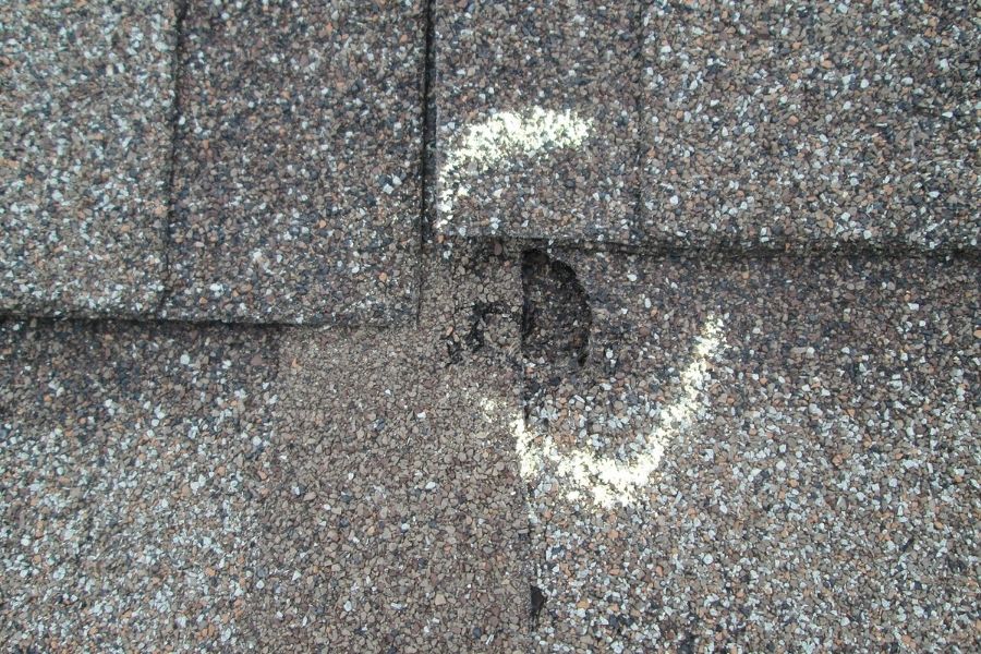 Hail Damage to the Roof