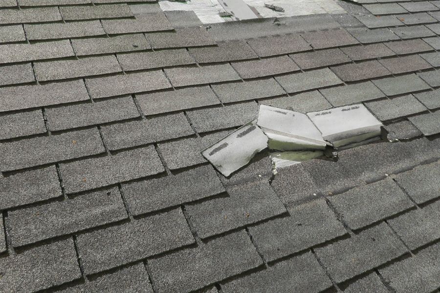 Wind Damage to the Roof